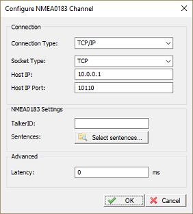 NMEA0183 Plugin Configuration over TCP/IP