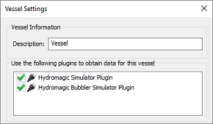 Select data sources for the primary vessel
