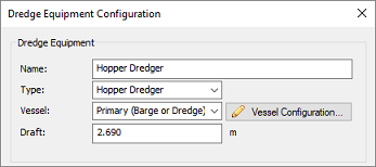 Select the hopper dredger dredger type