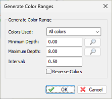 Click the Auto... button to calculate ranges for your color set.