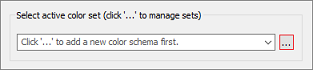 Click the ... button to alter, remove or add color sets