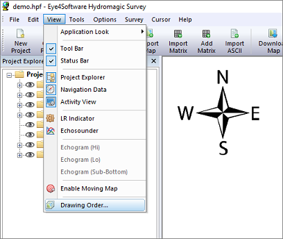 Map drawing order