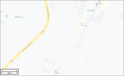 Satellite image with default brightness