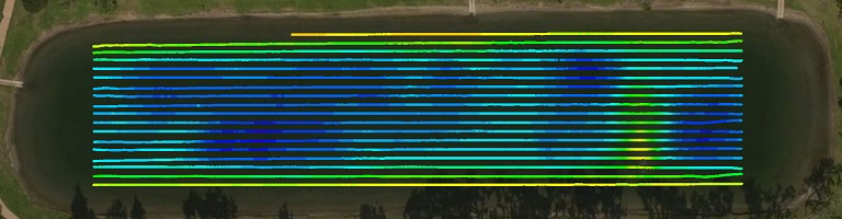 Laser Straight Survey Lines