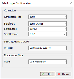 select the Echologger plugin