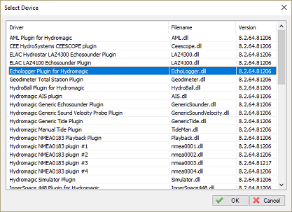 select the EchoLogger plugin