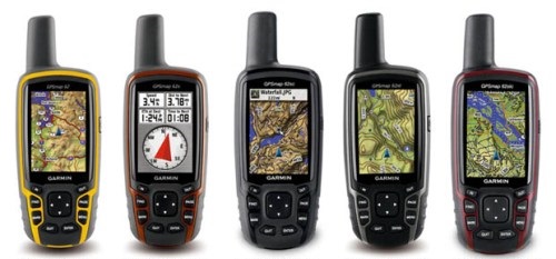 The Garmin GPSMap series are also supported