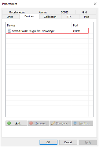 Plugin is waiting for data when an hourglass is displayed