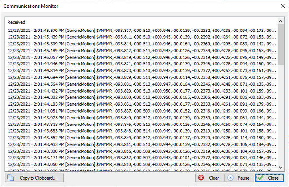 Testing plugin settings using the device monitor