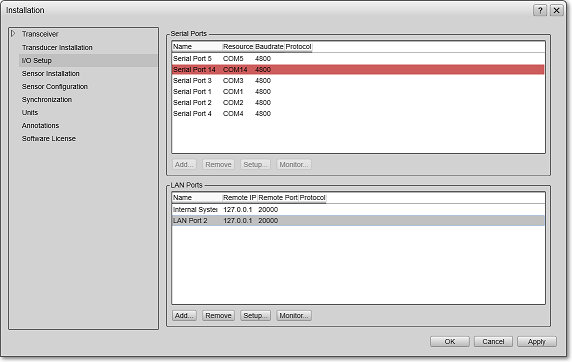 Configuring the EA4xx software