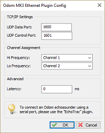 Configuring the Odom Ethernet plugin