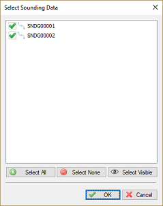 Select which sounding(s) to export