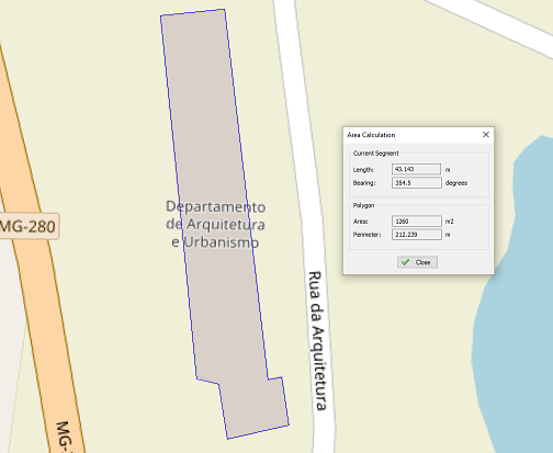 Measuring areas in Hydromagic