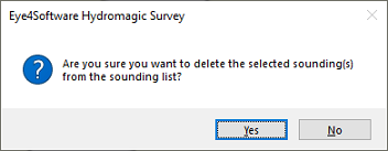 You always have to confirm removal of sounding files