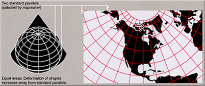 Albers Equal Area Conic Projection
