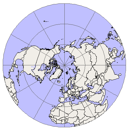 Azimuthal Equidistant Projection