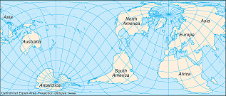 Cylindrical Equal Area Projection