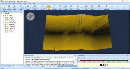 Hydromagic after completing a sounding